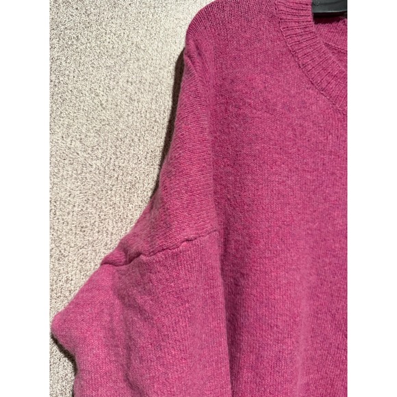 LE LIS Collection Women's Pink Wool Blend Oversized Sweater Size S - Picture 4 of 7